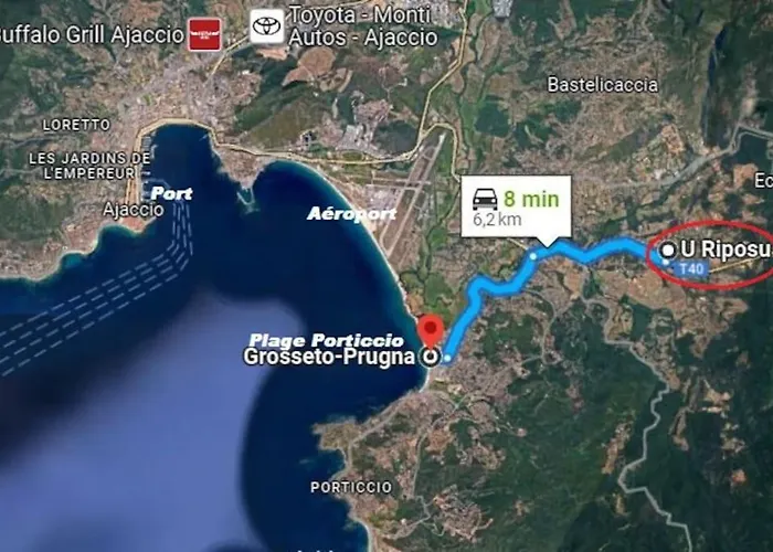 30 M2 Proche De Porticcio Et D'ajaccio Casa vacanze Eccica-Suarella (Corsica)